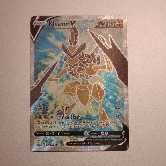 kleavor v pokemon card price Kleavor V 087/189 Astral Radiance NM Ultra Rare Pokemon Card
